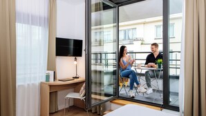 Studio, 1 lit double, terrasse