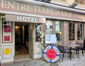 Façade de l’hébergement