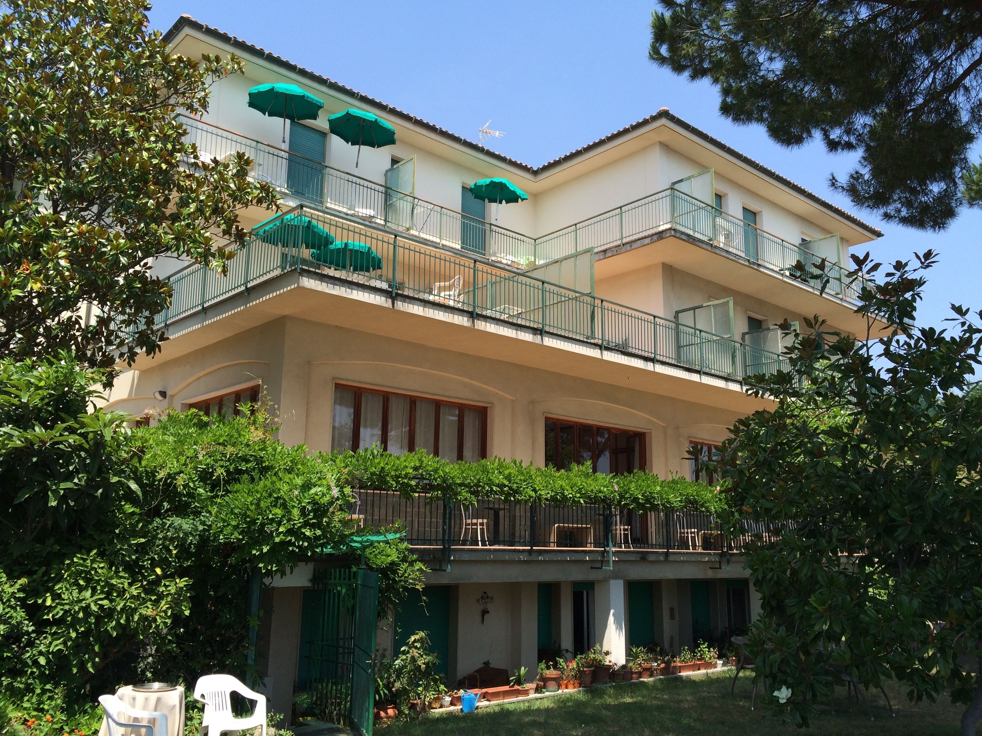 Fachada de la propiedad