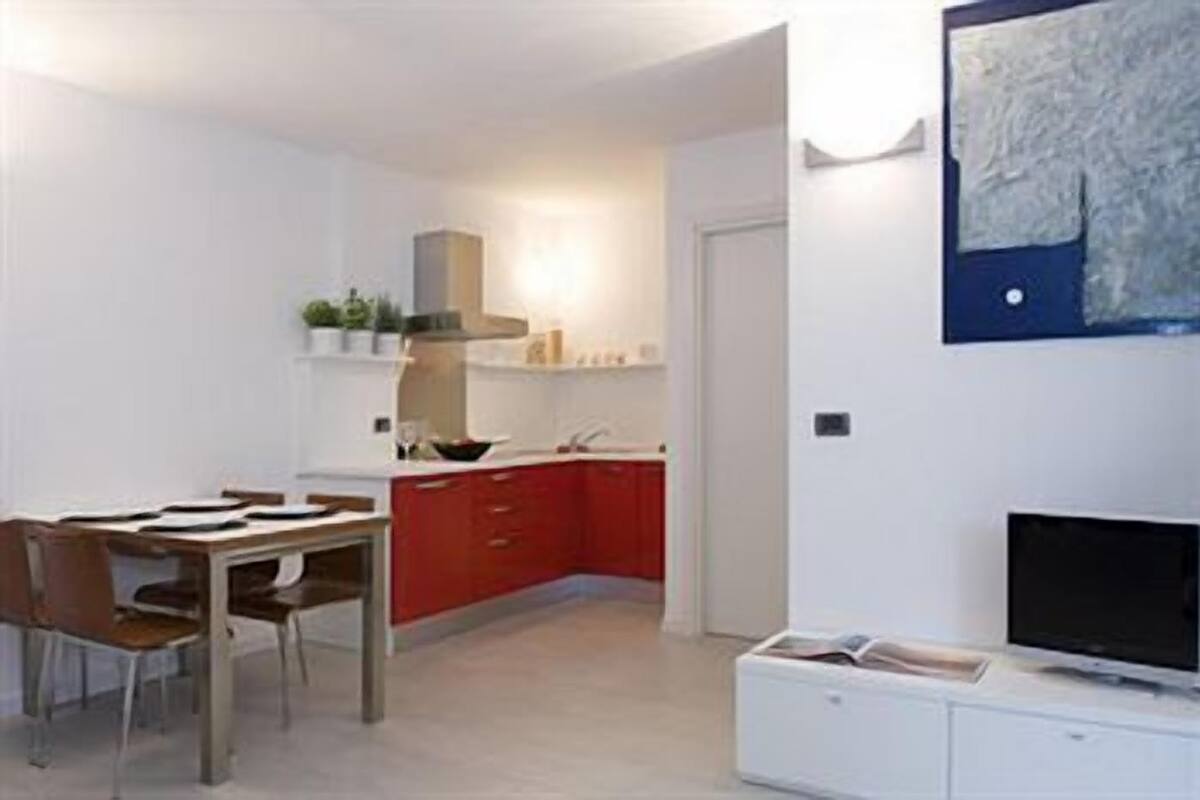 Departamento, 2 habitaciones | Cocineta privada | Refrigerador con congelador, microondas y parrilla de estufa