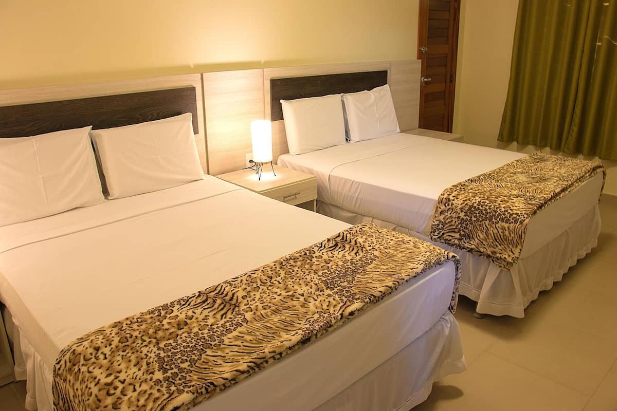 Minibar, bed sheets