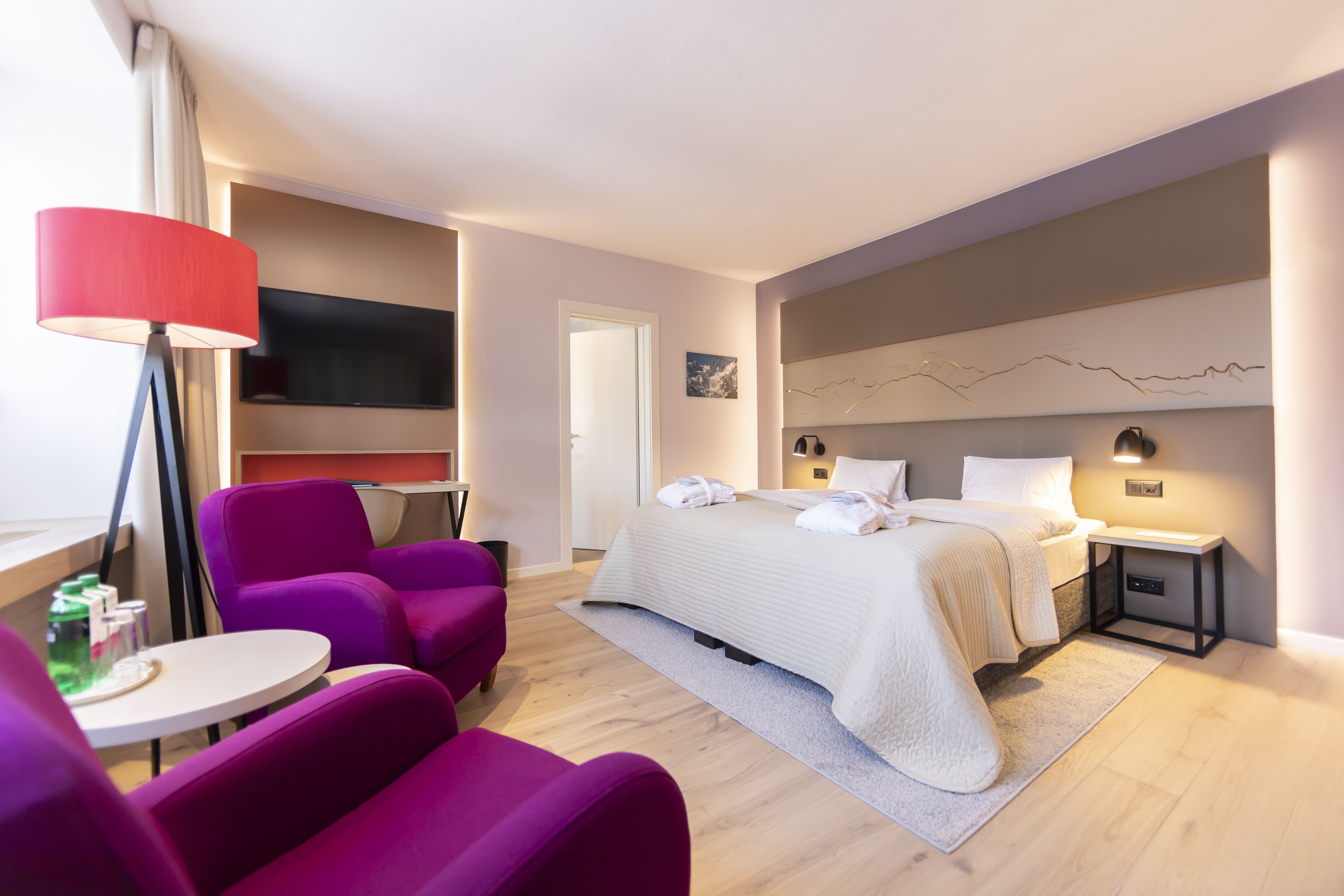 premium double room, valley view (3 star) | minibar, in-room safe, individually decorated, individually furnished