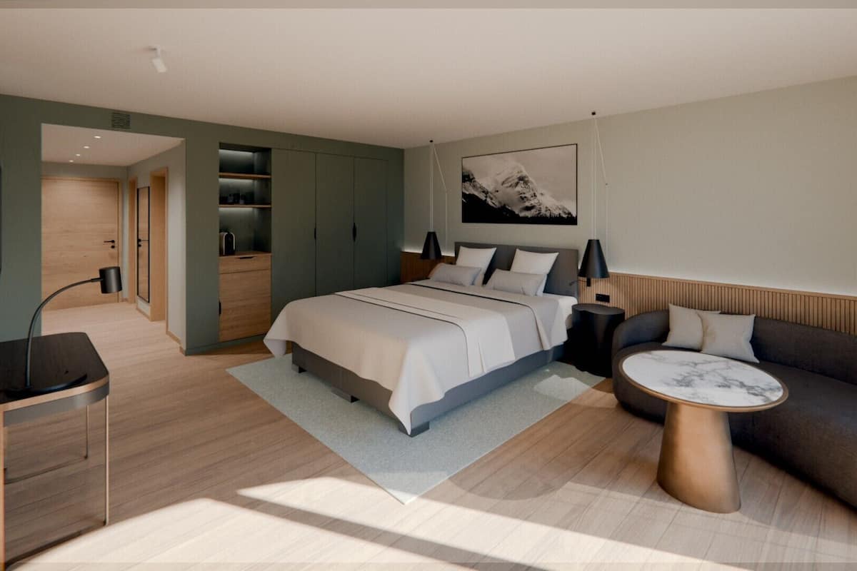 Doppelzimmer Premium Residence | Hypoallergeen beddengoed, een minibar, een kluis op de kamer