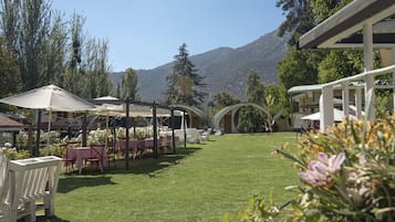 Vista para o jardim