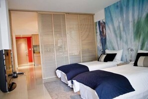 Select Comfort beds, in-room safe, individually decorated