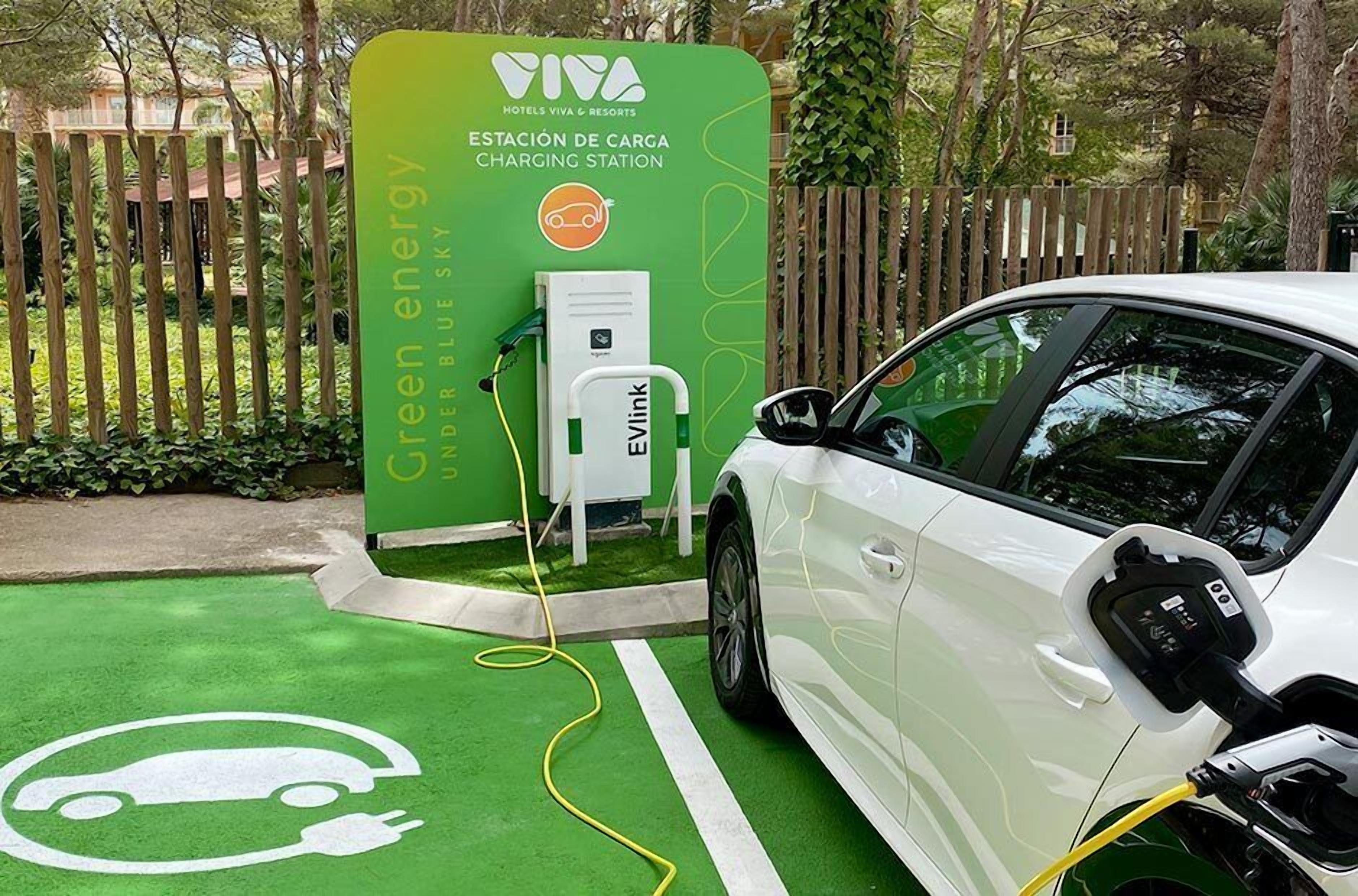 Estación de carga para autos eléctricos