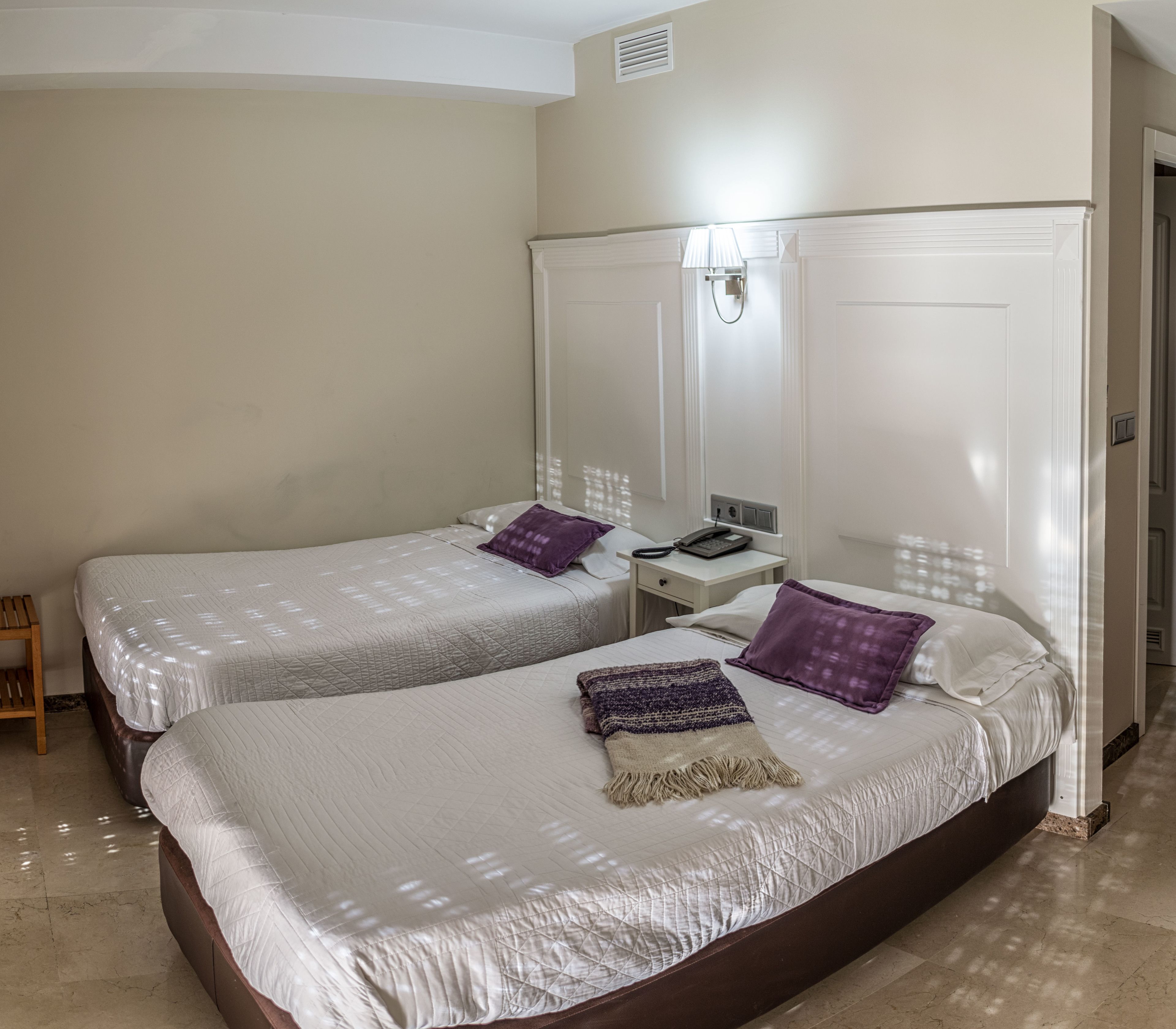 individually decorated, desk, blackout curtains, soundproofing