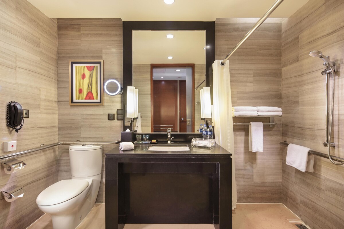 Regadera en el baño