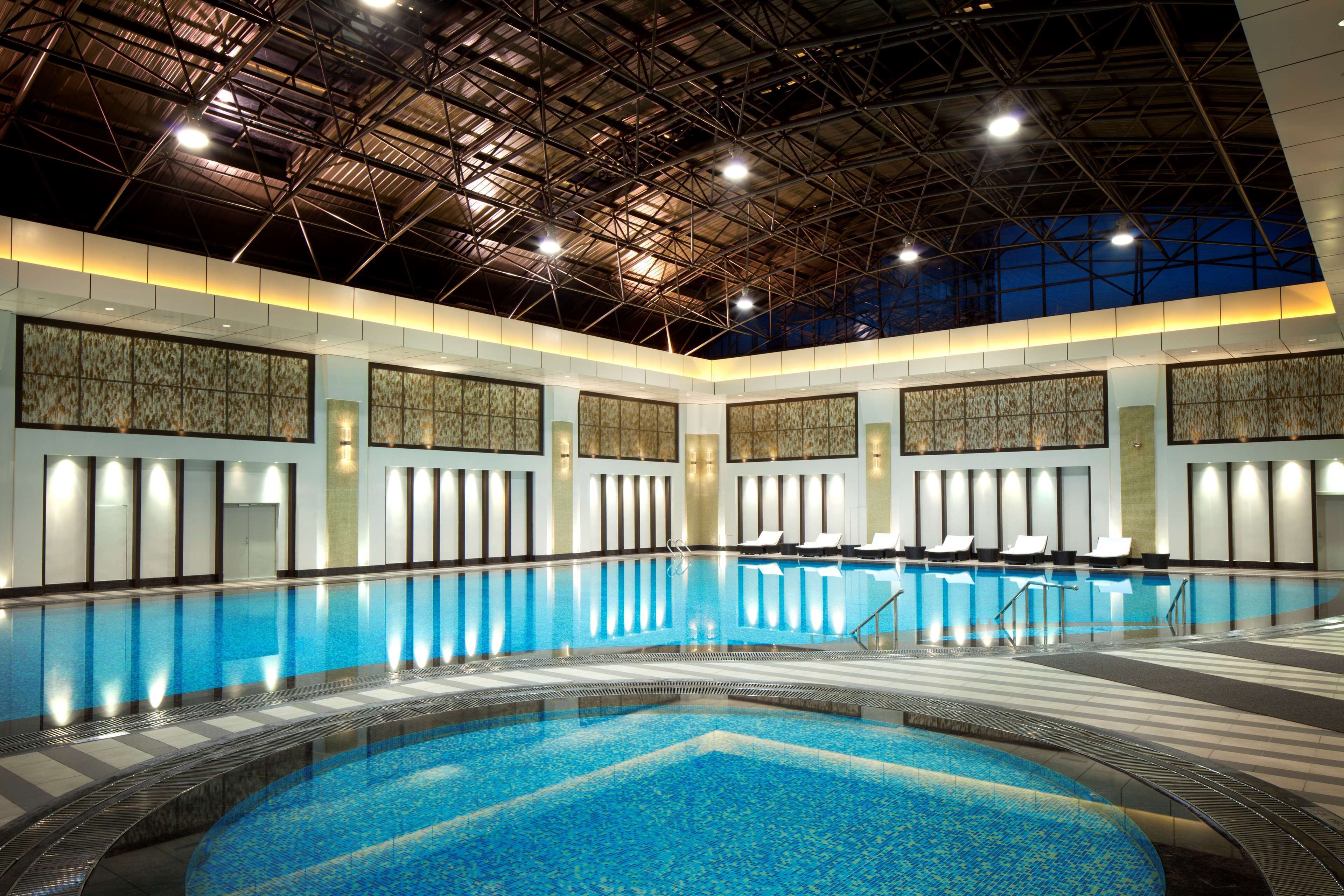 2 indoor pools, lifeguards on site