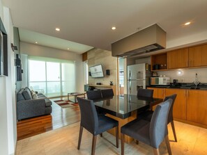 Down duvets, minibar, in-room safe, desk