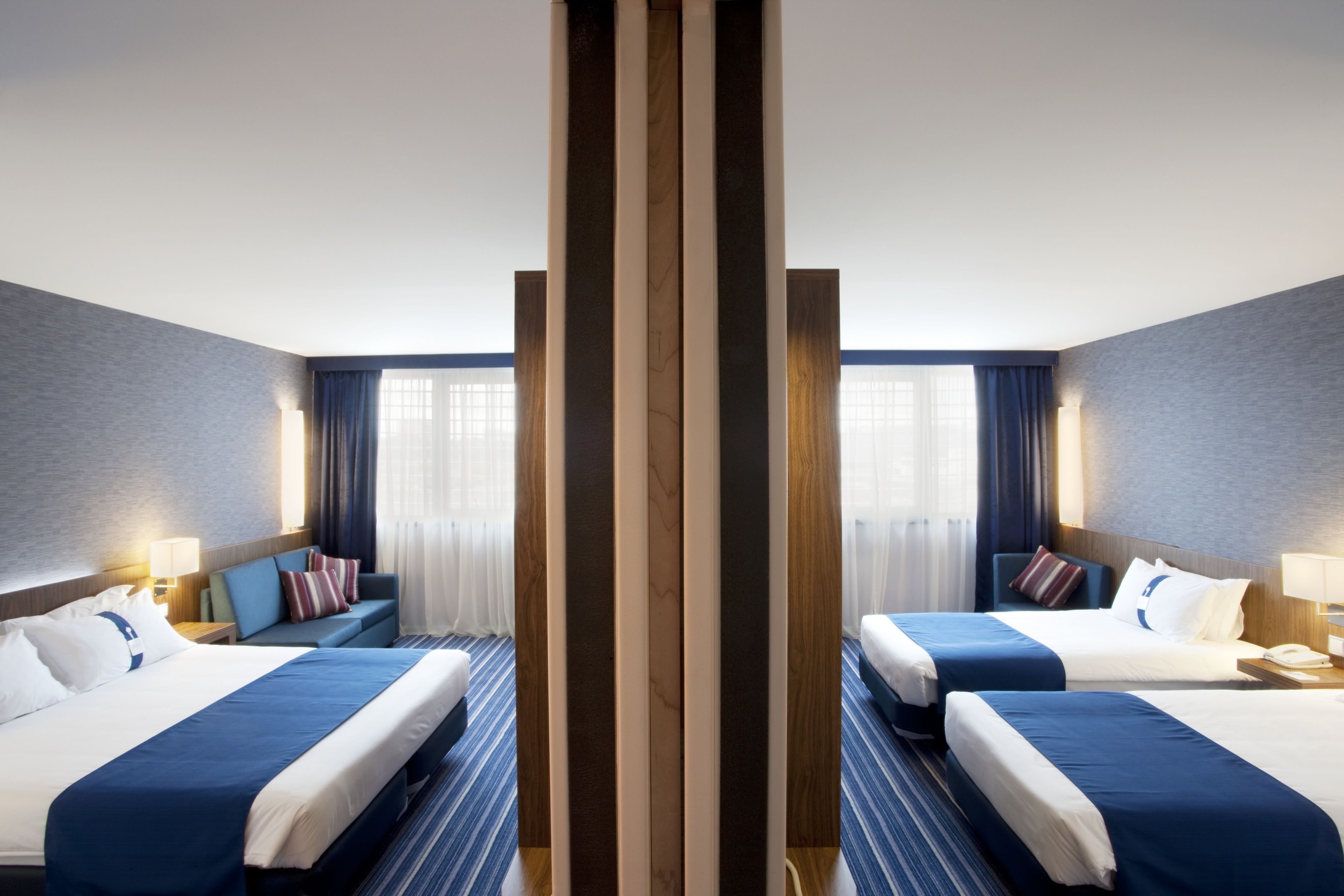 standard room, 2 single beds | desk, blackout curtains, soundproofing, iron/ironing board