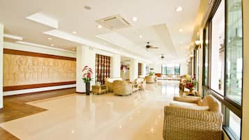 Sala de estar en el lobby