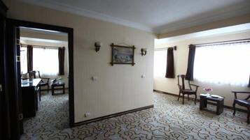 Minibar, in-room safe, rollaway beds, free WiFi