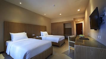 Sábanas de algodón egipcio, ropa de cama de alta calidad y minibar