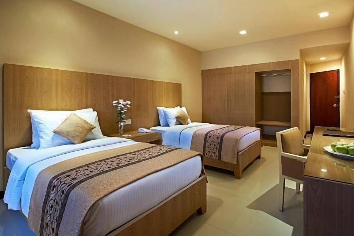 埃及棉床單、高級寢具、迷你吧、客房內保險箱
