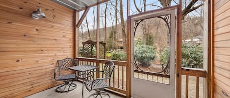 Rom – standard, 2 queensize-senger | Terrasse/patio