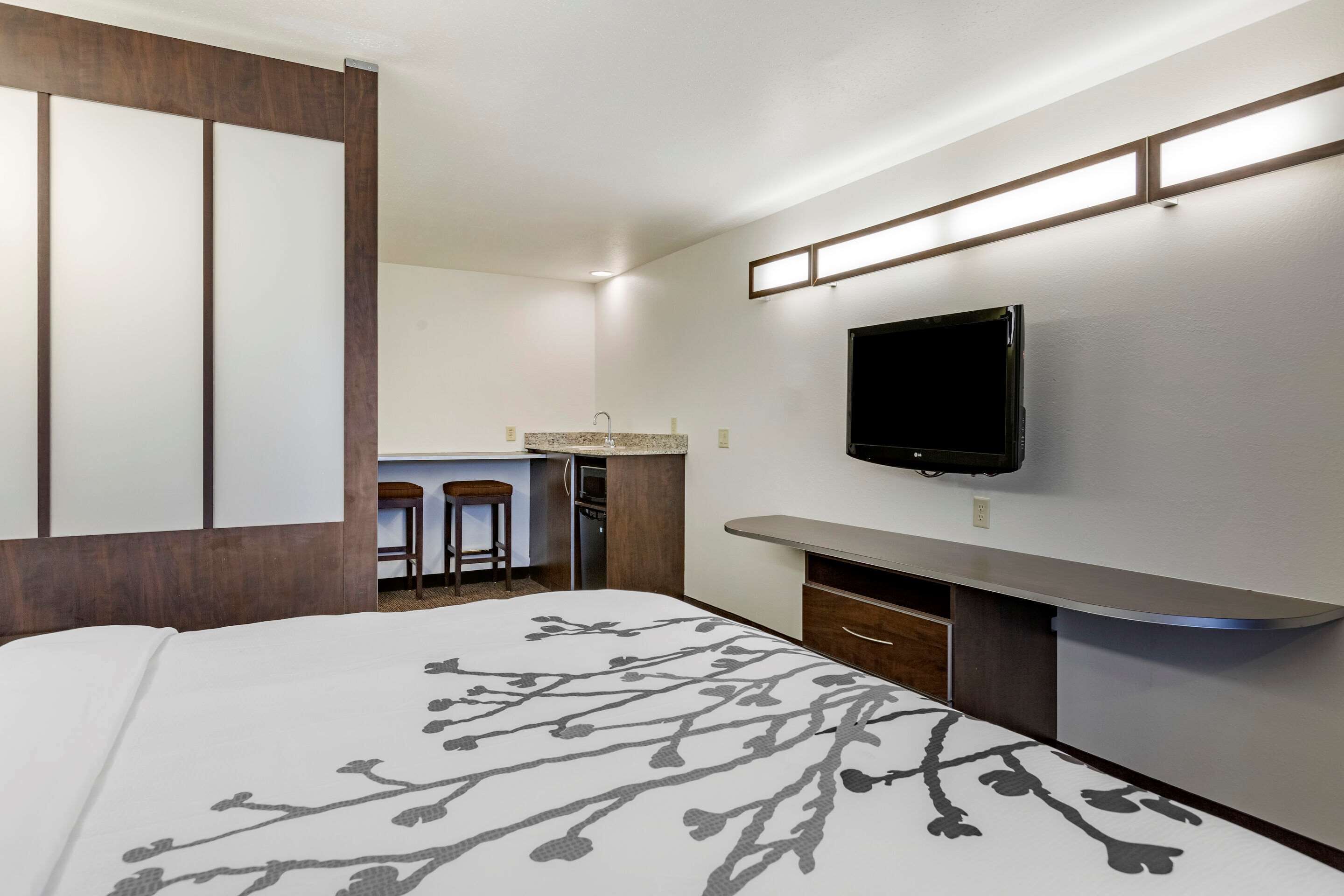 suite, 1 king bed with sofa bed, non smoking (efficiency, upgrade) | pillow-top beds, in-room safe, desk, laptop workspace