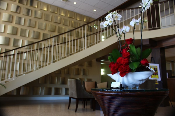 Interior entrance