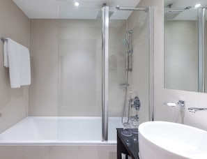 In-room safe, desk, laptop workspace, soundproofing