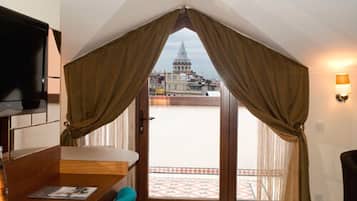 Penthouse, Balkon | Ausblick vom Zimmer