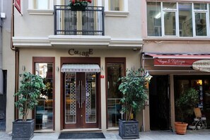 Entrada de la propiedad