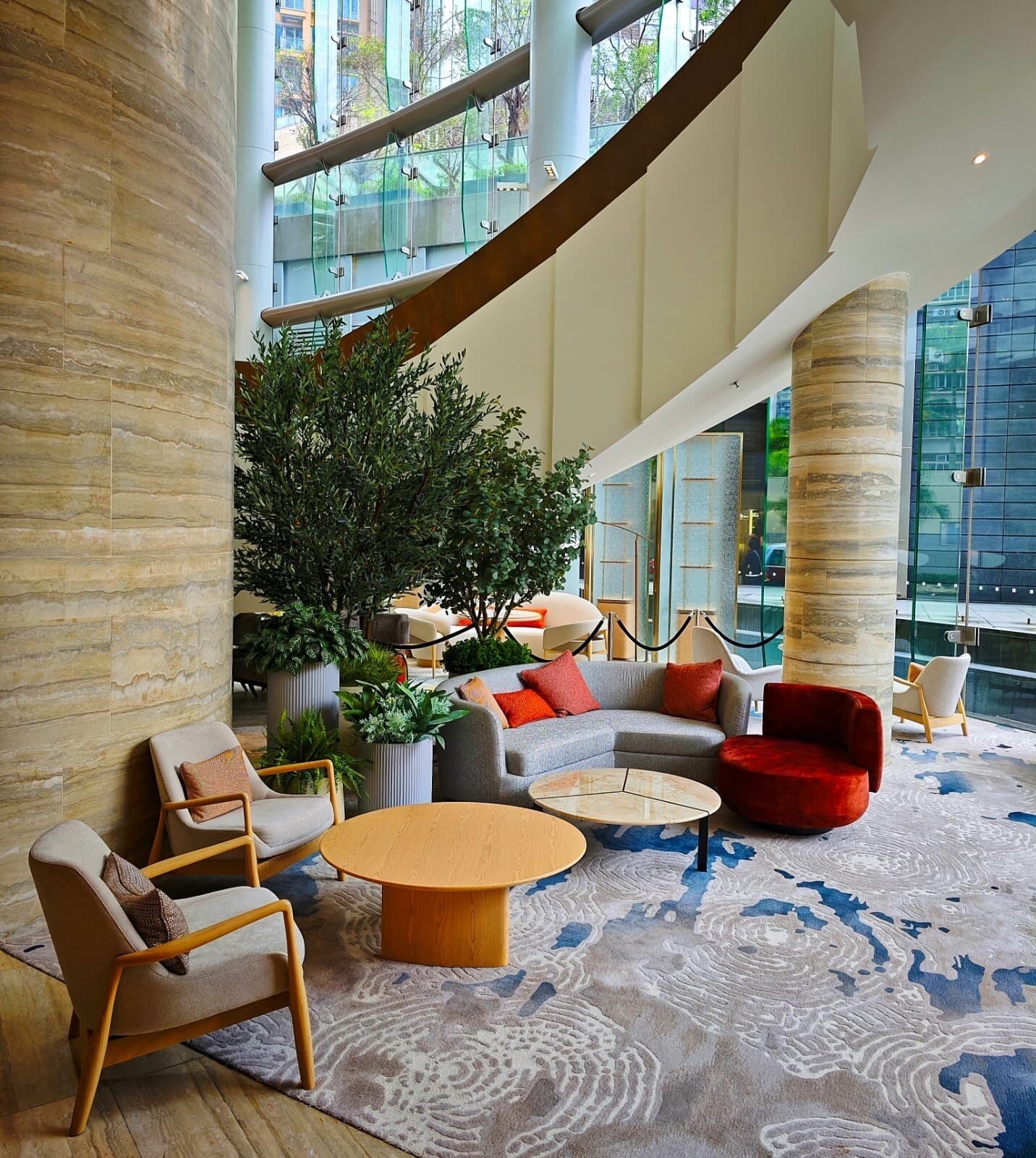 Sitzecke in der Lobby