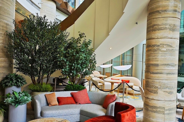 Sala de estar en el lobby