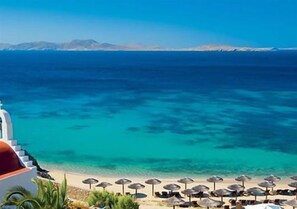 Utsikt mot havet/stranden