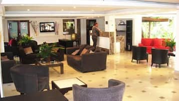 Lounge i lobbyen