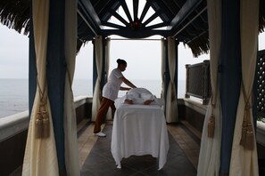 Masajes en la playa, masajes