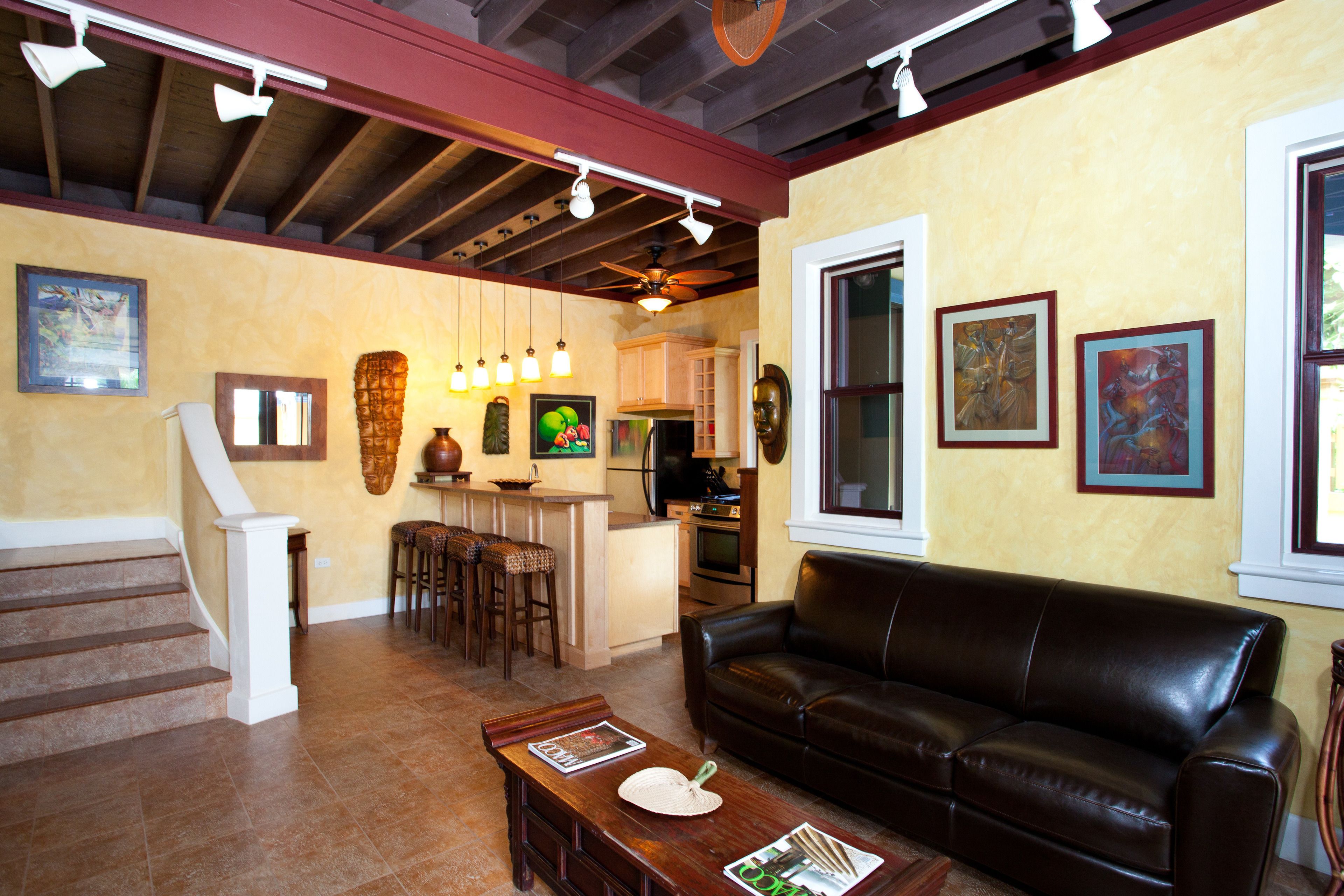 room, 3 bedrooms (ginger hall) | living room | 32-inch lcd tv with cable channels, tv, dvd player