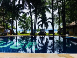 Beach/ocean view - Power Beach Resort (Ko Pha-ngan)