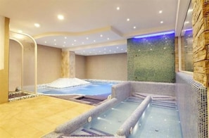 Sauna, boblebad, varme kilder/mineralkilder, tyrkisk bad/hammam