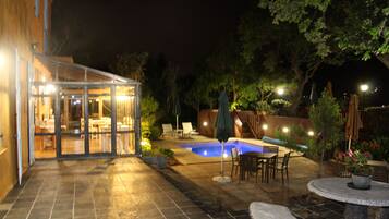 Front of property - evening/night