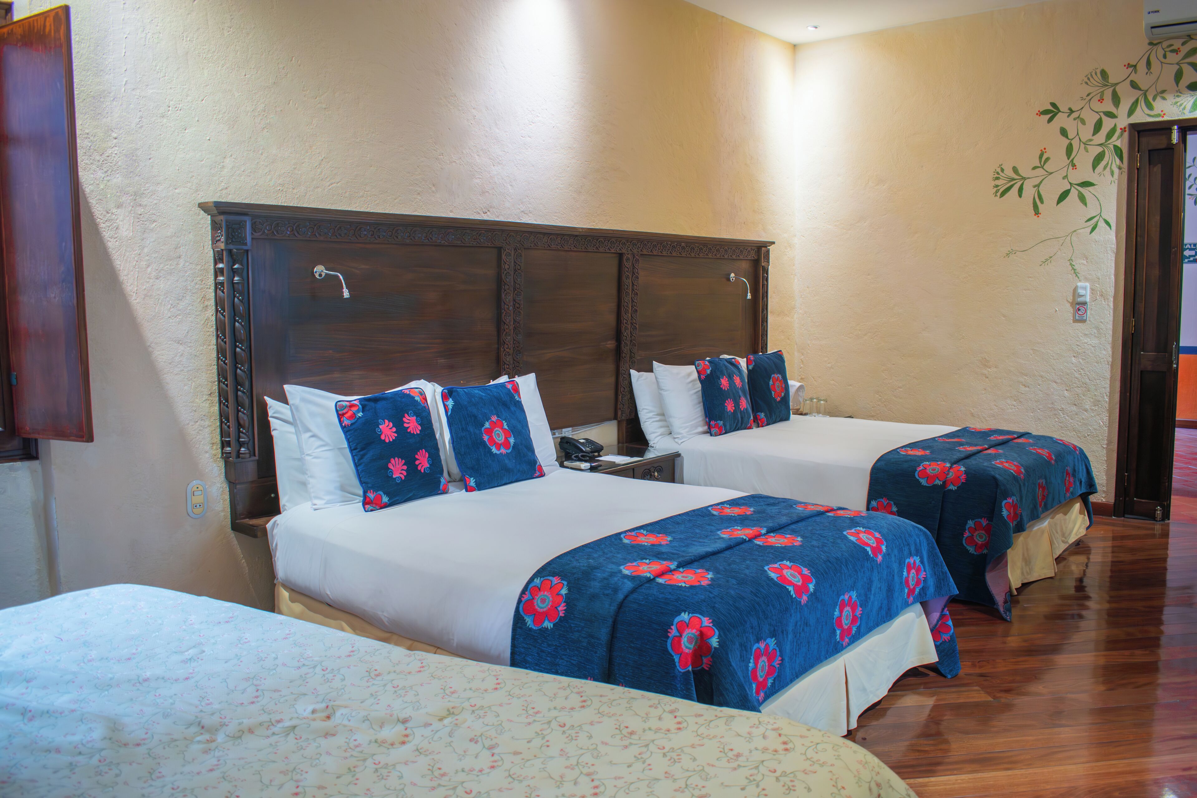 junior double or twin room | egyptian cotton sheets, premium bedding, select comfort beds