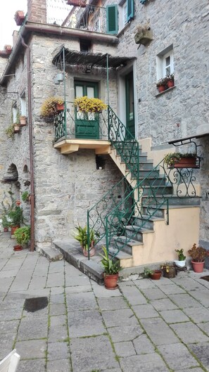 Entrée de l’hébergement 