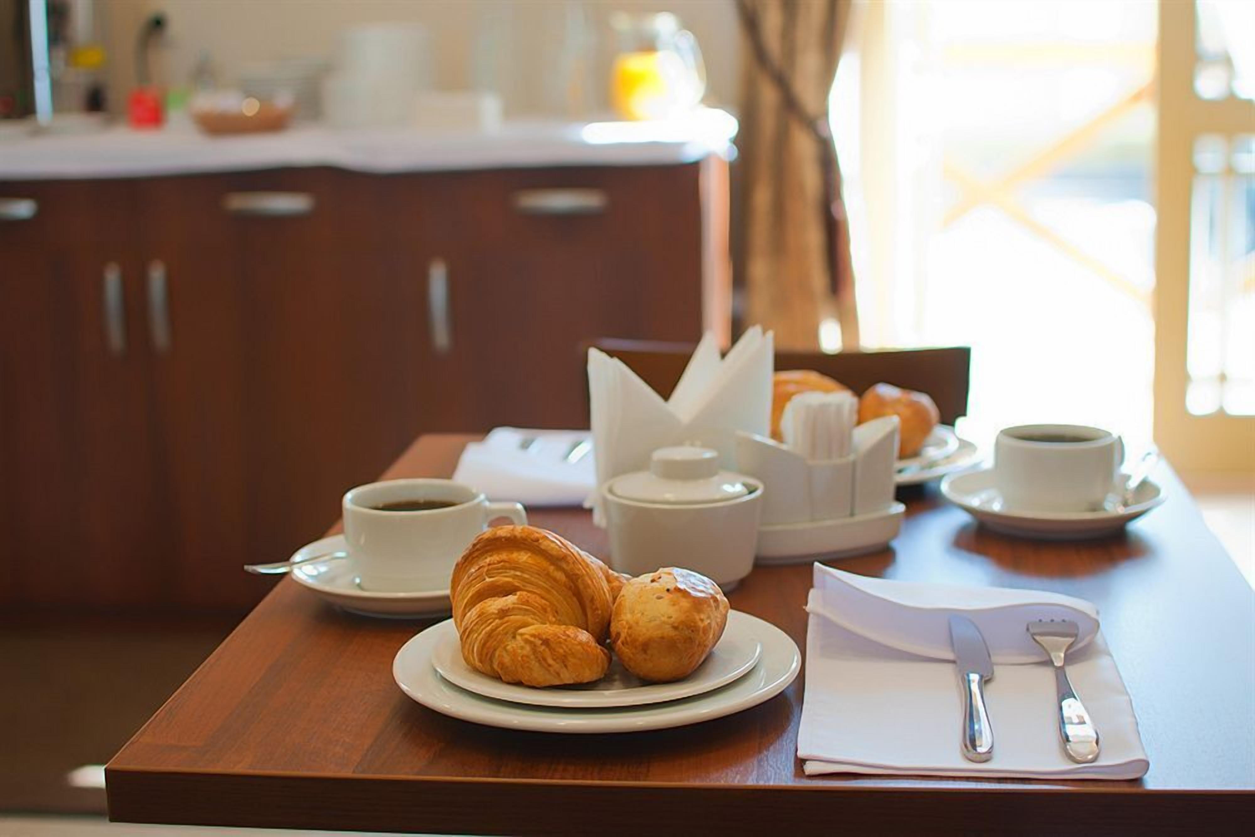 daily buffet breakfast (eur 9 per person)