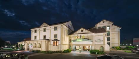 Front of property - evening/night