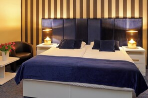 Comfort Double Room Single Use | Hypo-allergenic bedding, Select Comfort beds, minibar, in-room safe