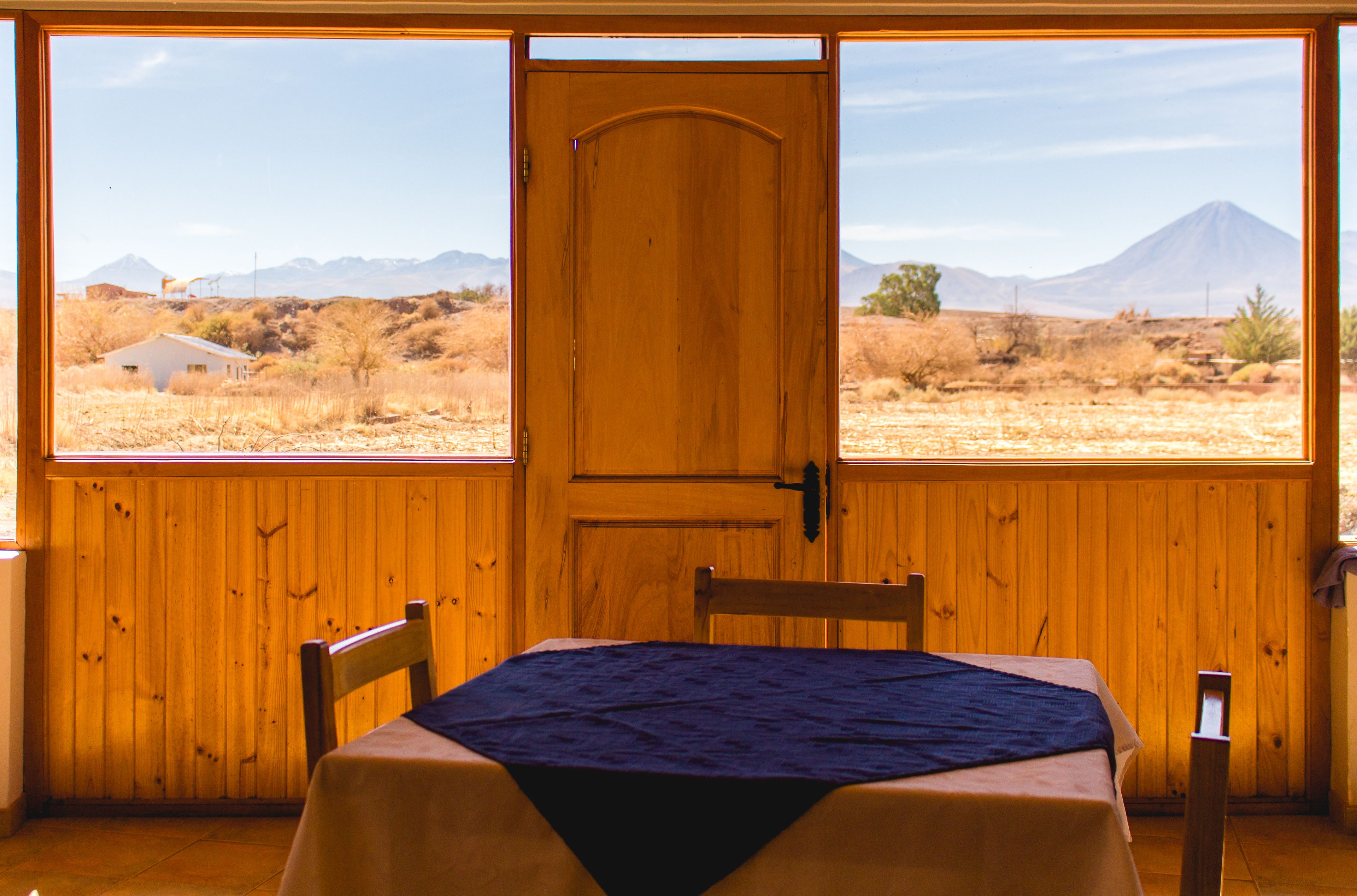 Se sirven desayunos y cenas, con vista al jardín 