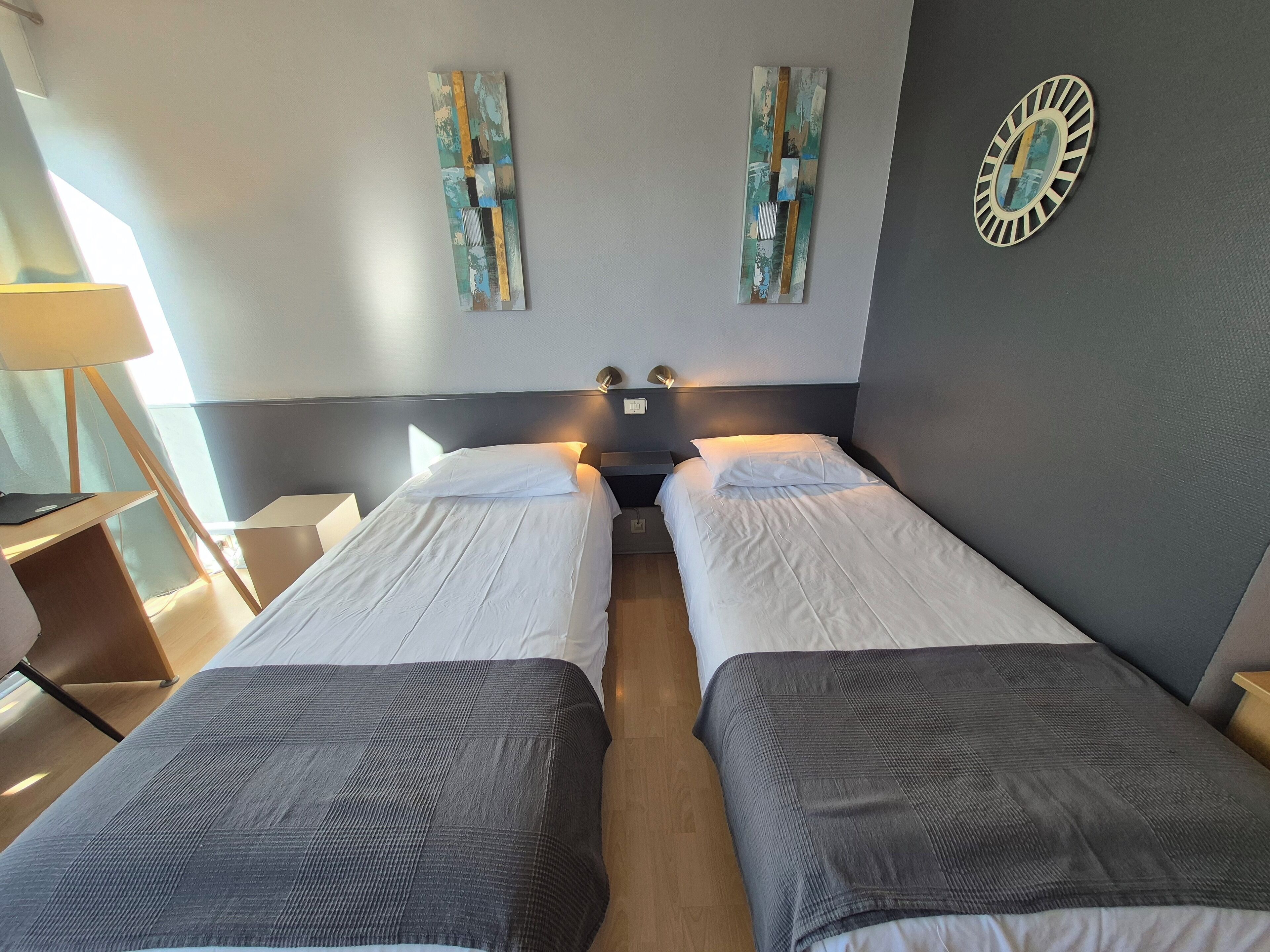 Chambre standard 2 lits jumeaux