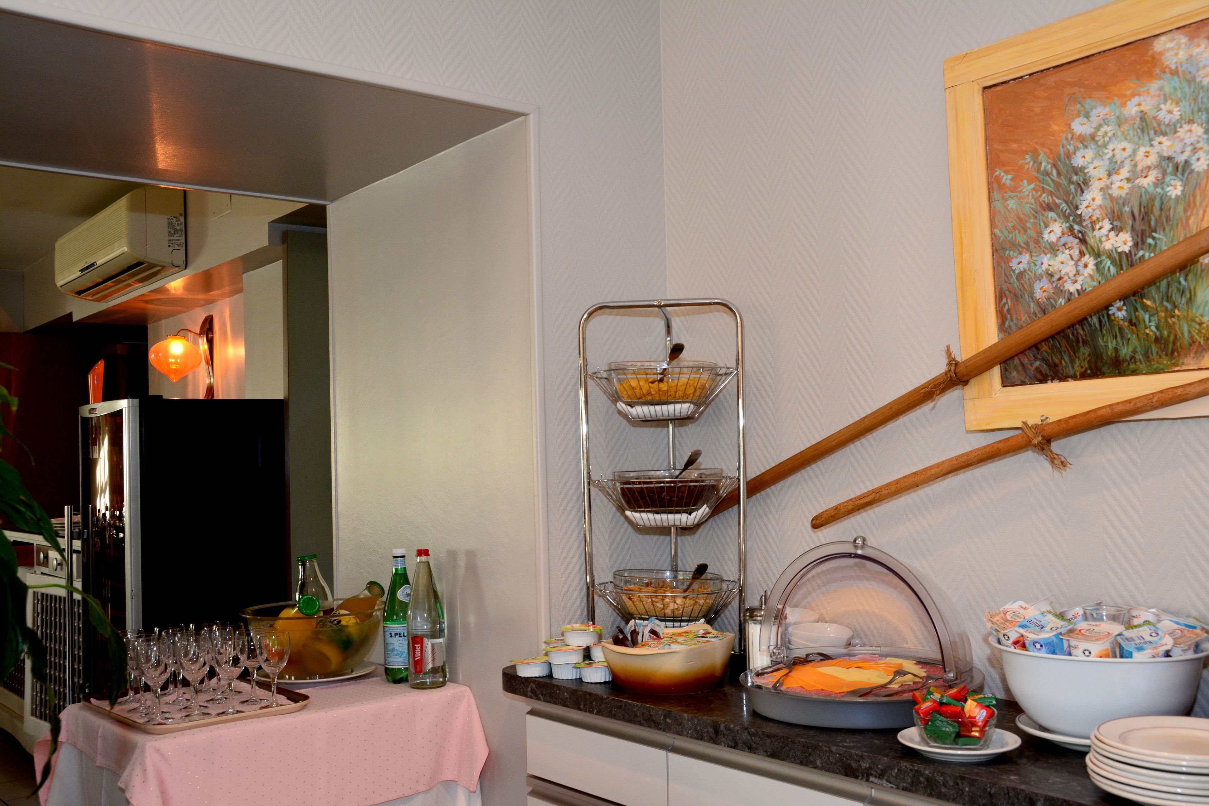 daily buffet breakfast (eur 10 per person)