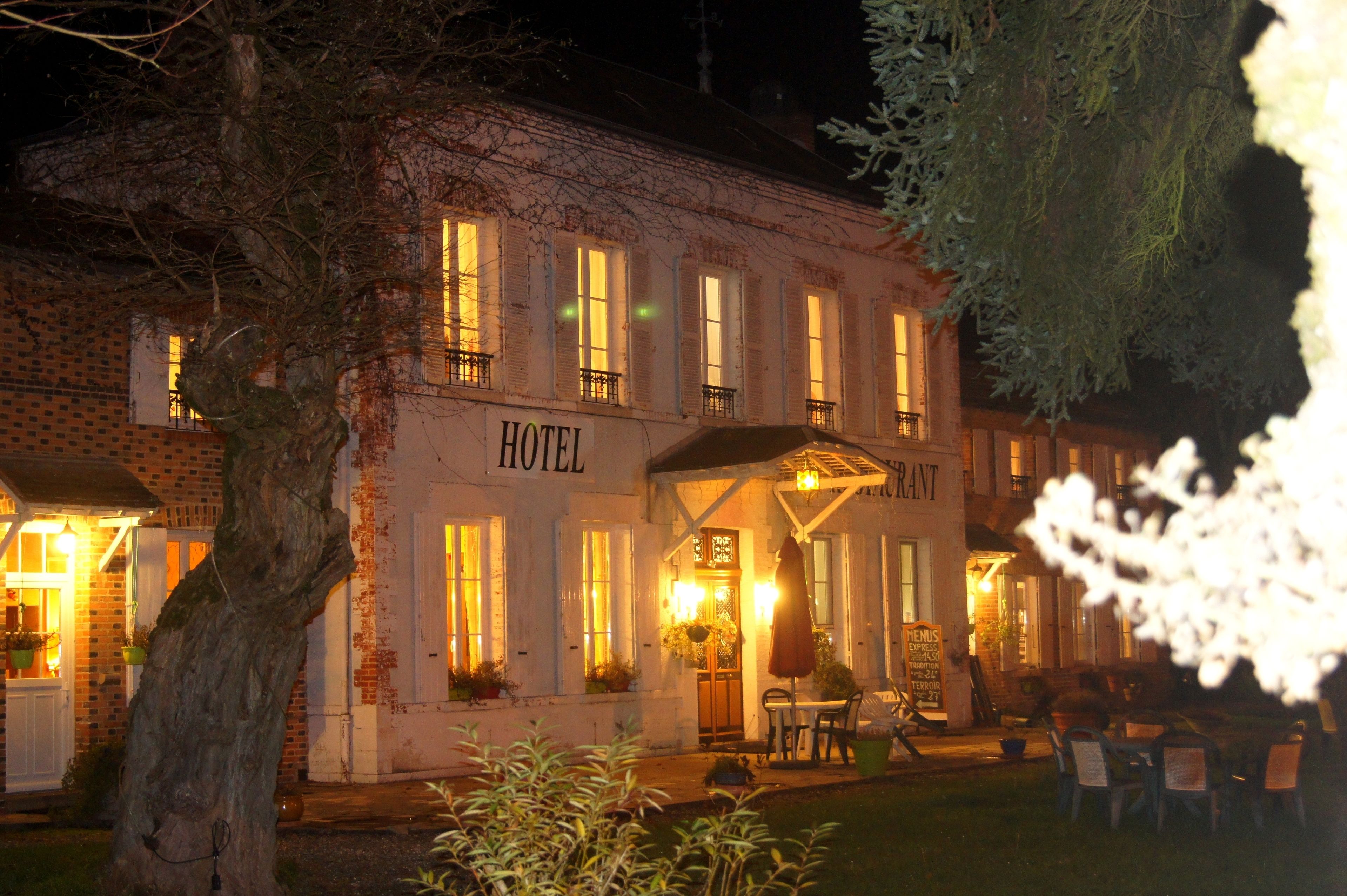 front of property – evening/night