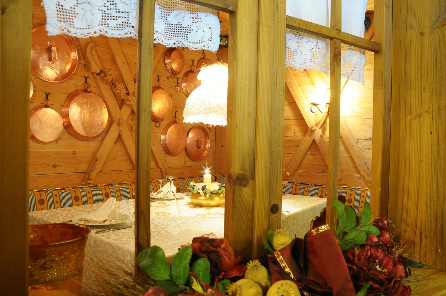 breakfast, lunch, dinner served; italian cuisine