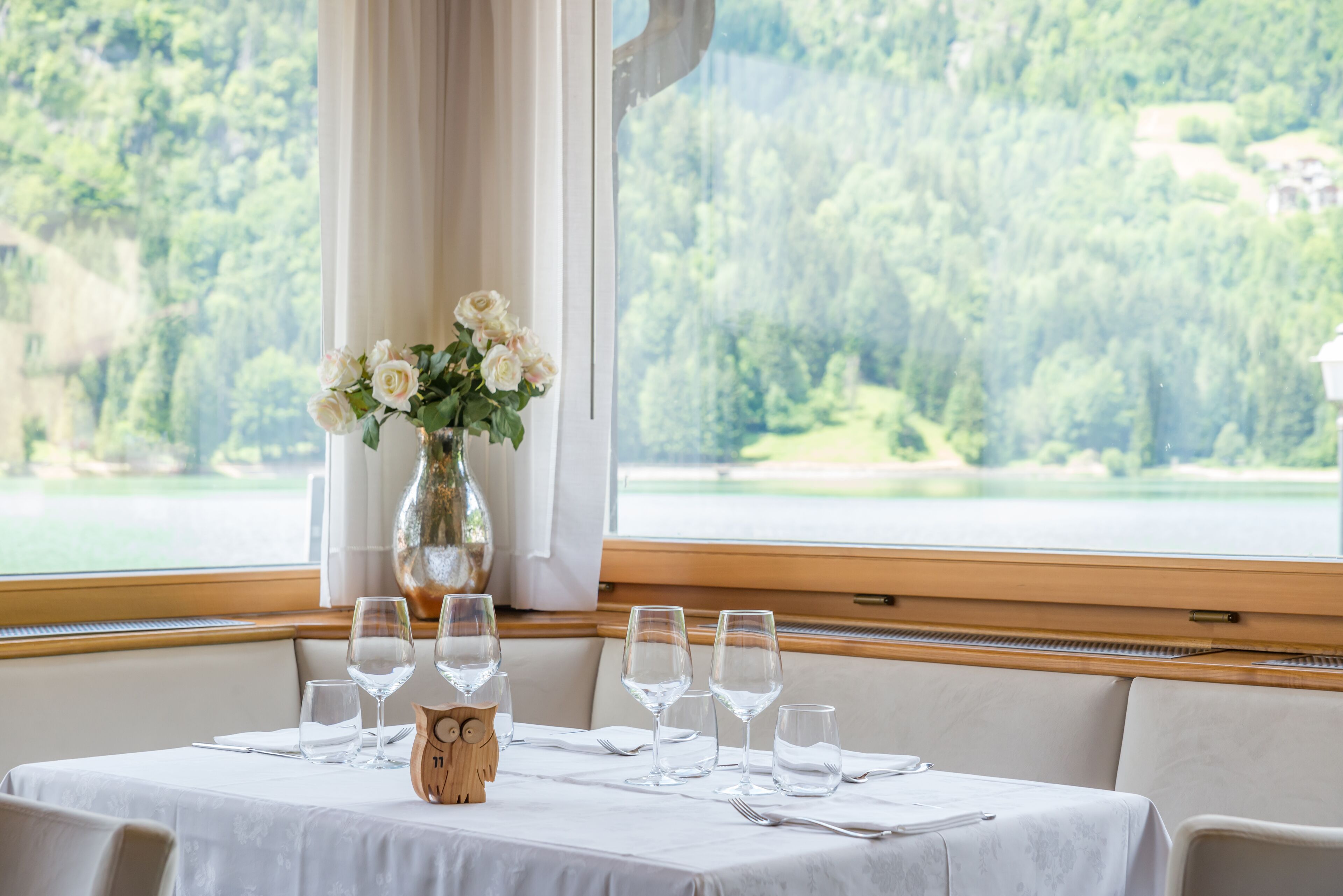 Der serveres morgenmad, frokost og aftensmad