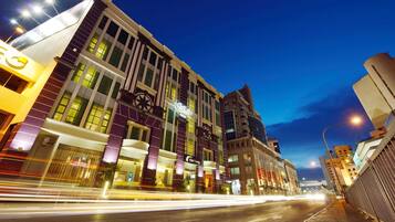 Front of property - evening/night