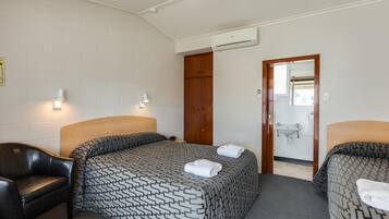 Premium bedding, soundproofing, free WiFi, bed sheets