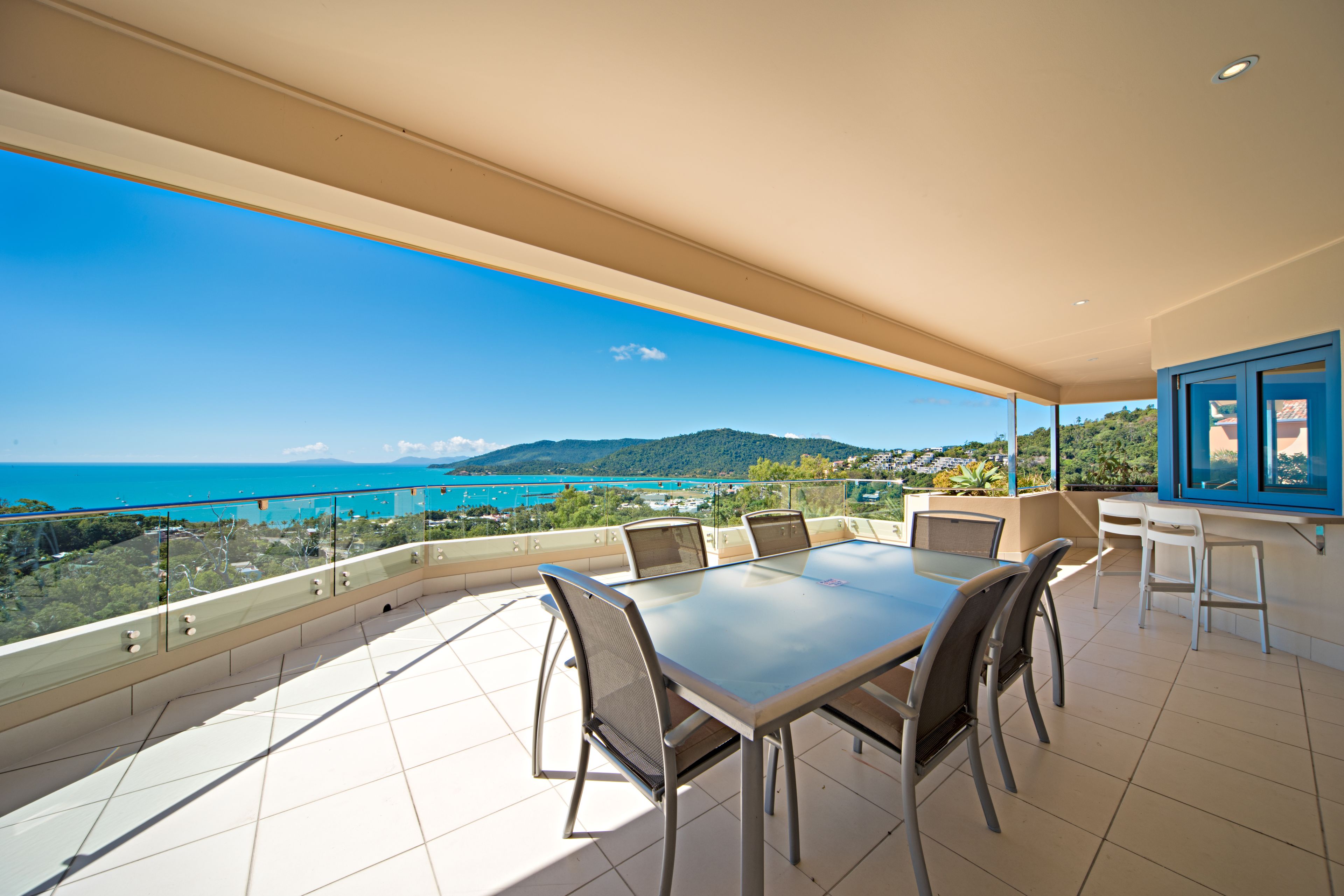 Attico panoramico, 3 camere da letto, vista oceano | Vista dalla camera