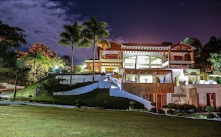 A szálláshely homlokzata