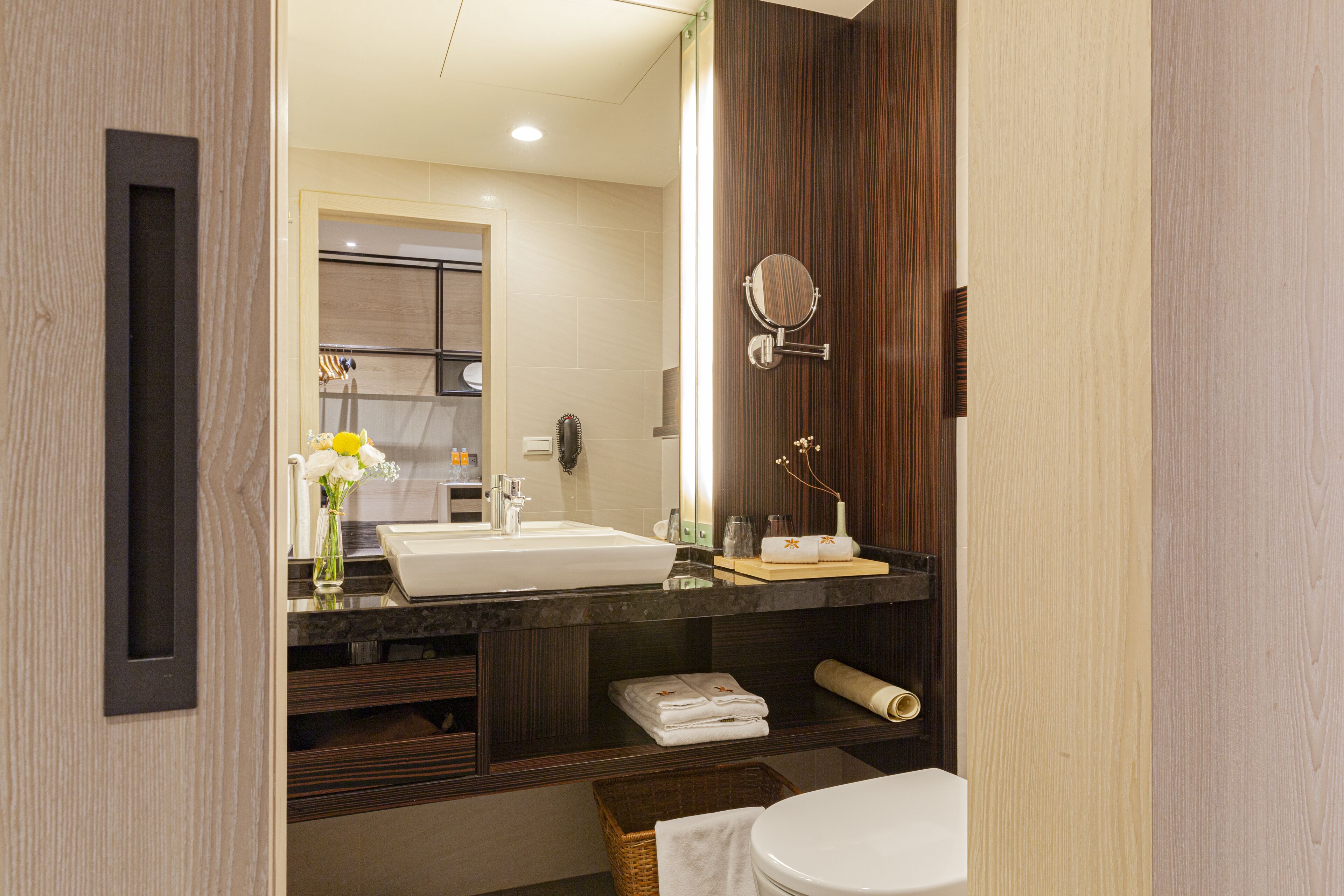 boutique double ( newly refurbished) | bathroom | shower, hair dryer, bathrobes, slippers